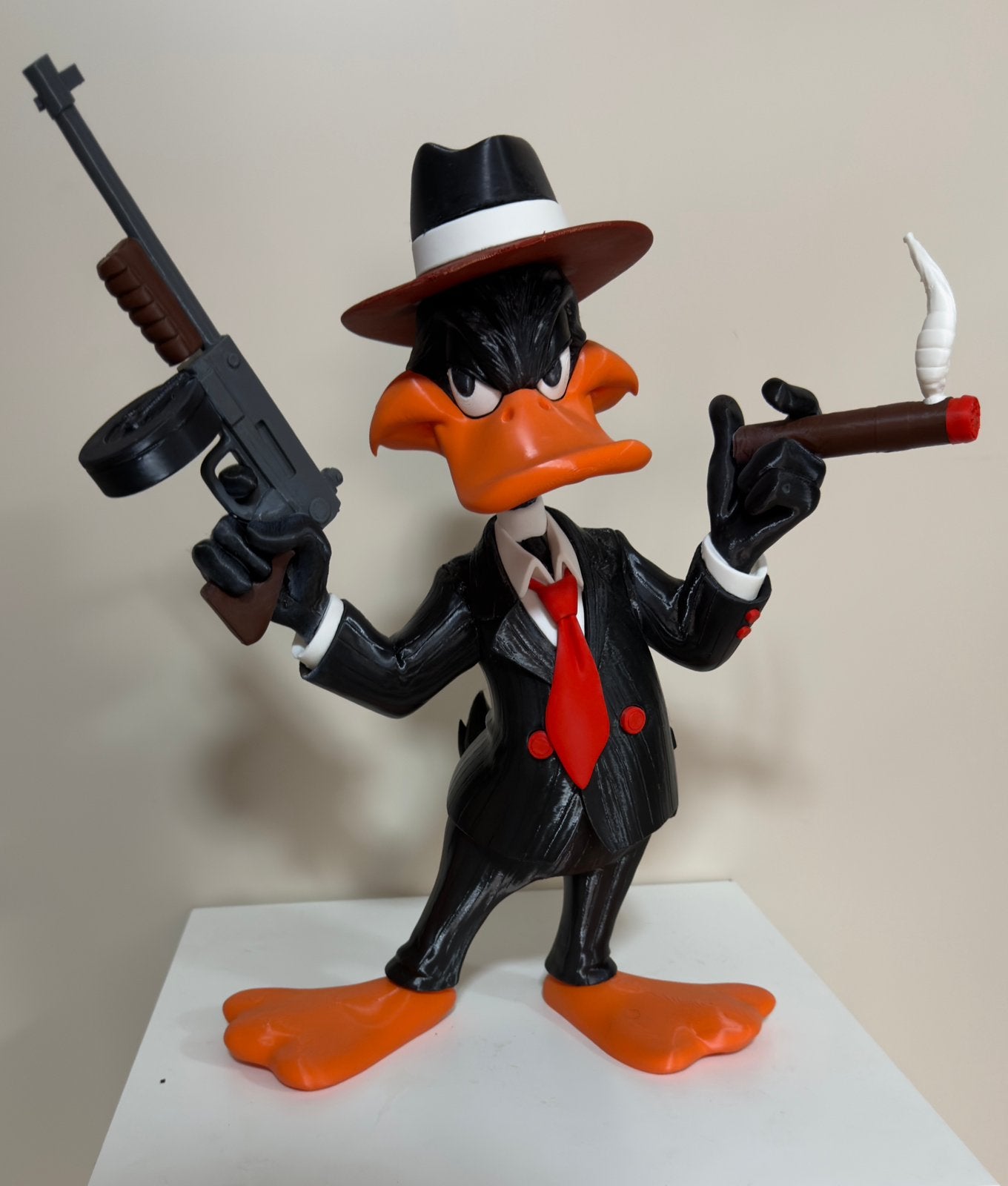 Duffy Duck Gangester action figure, Ophalen of Verzenden, Zo goed als nieuw