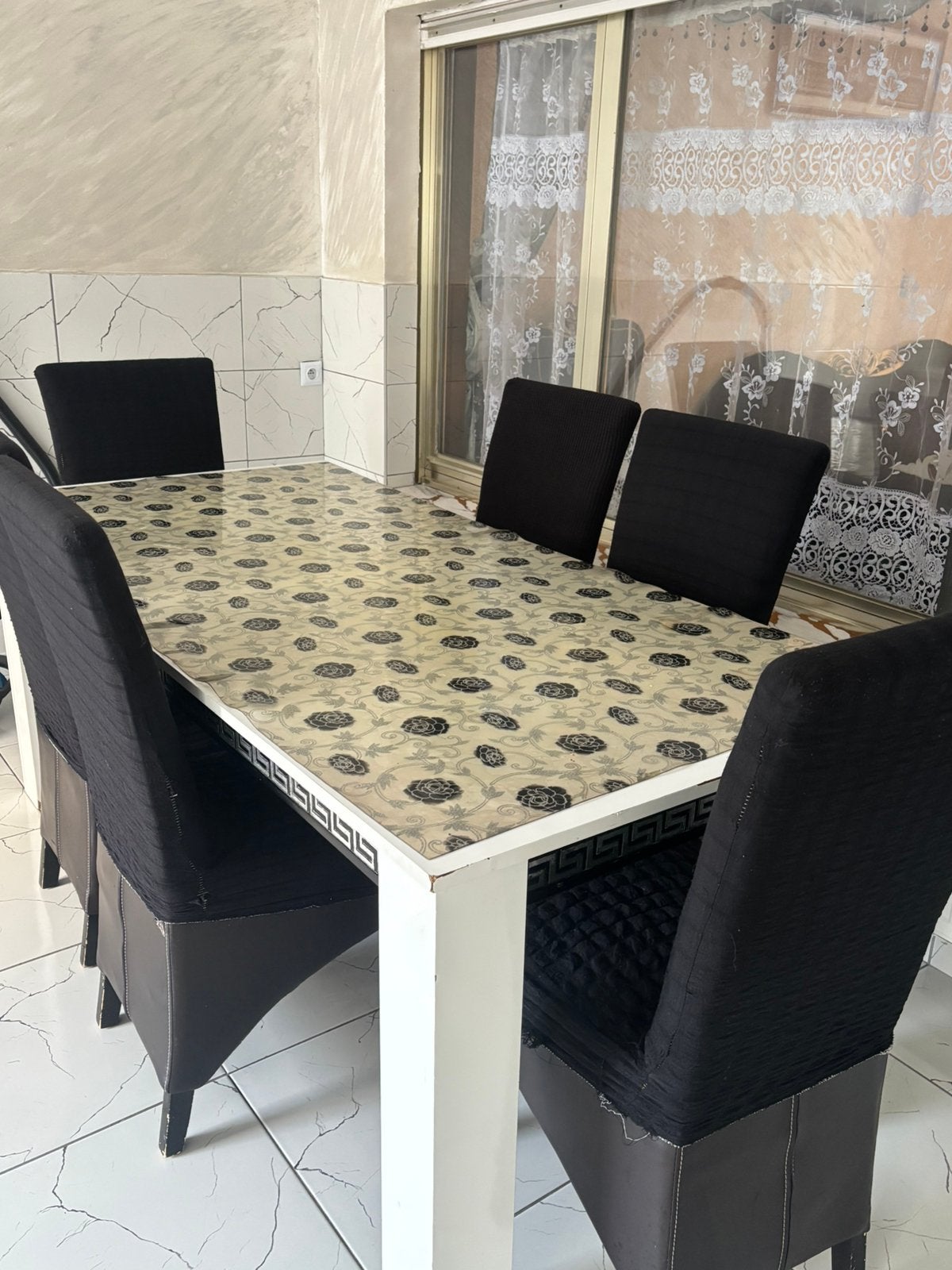 tafel, Tuin en Terras, Ophalen, Zo goed als nieuw, Eettafel