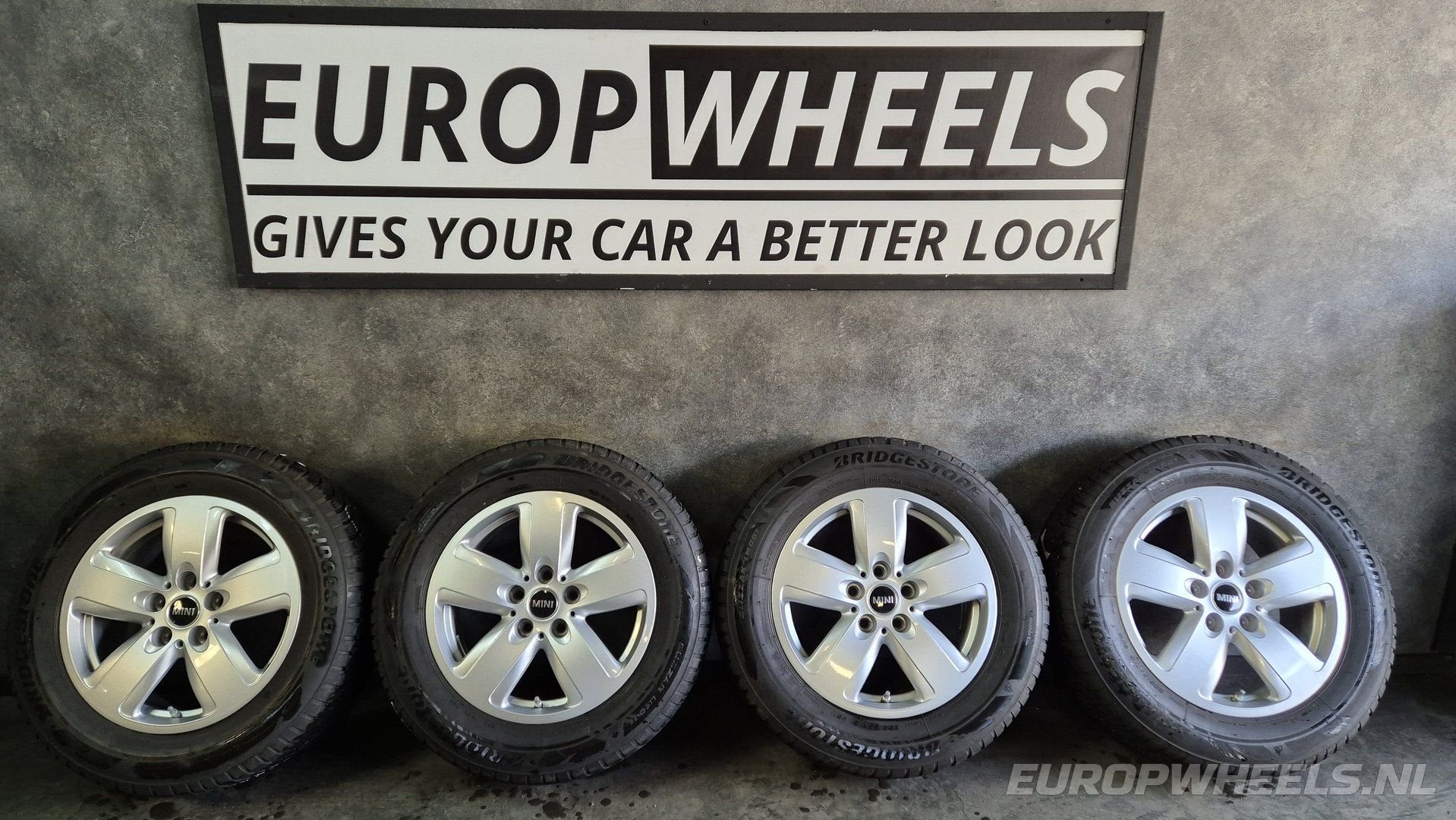 16 inch MINI Countryman F60 517 velgen winterbanden, Gebruikt, -, Banden en Velgen, -