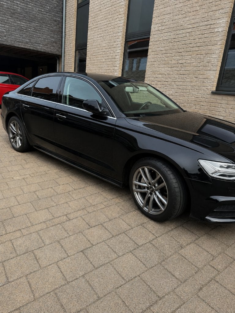 Audi A6 2.0 TFSI Quattro (2017) – 252 PK – 78500km, Auto's, Audi, Dealer onderhouden, 4 cilinders, Navigatiesysteem, Zwart