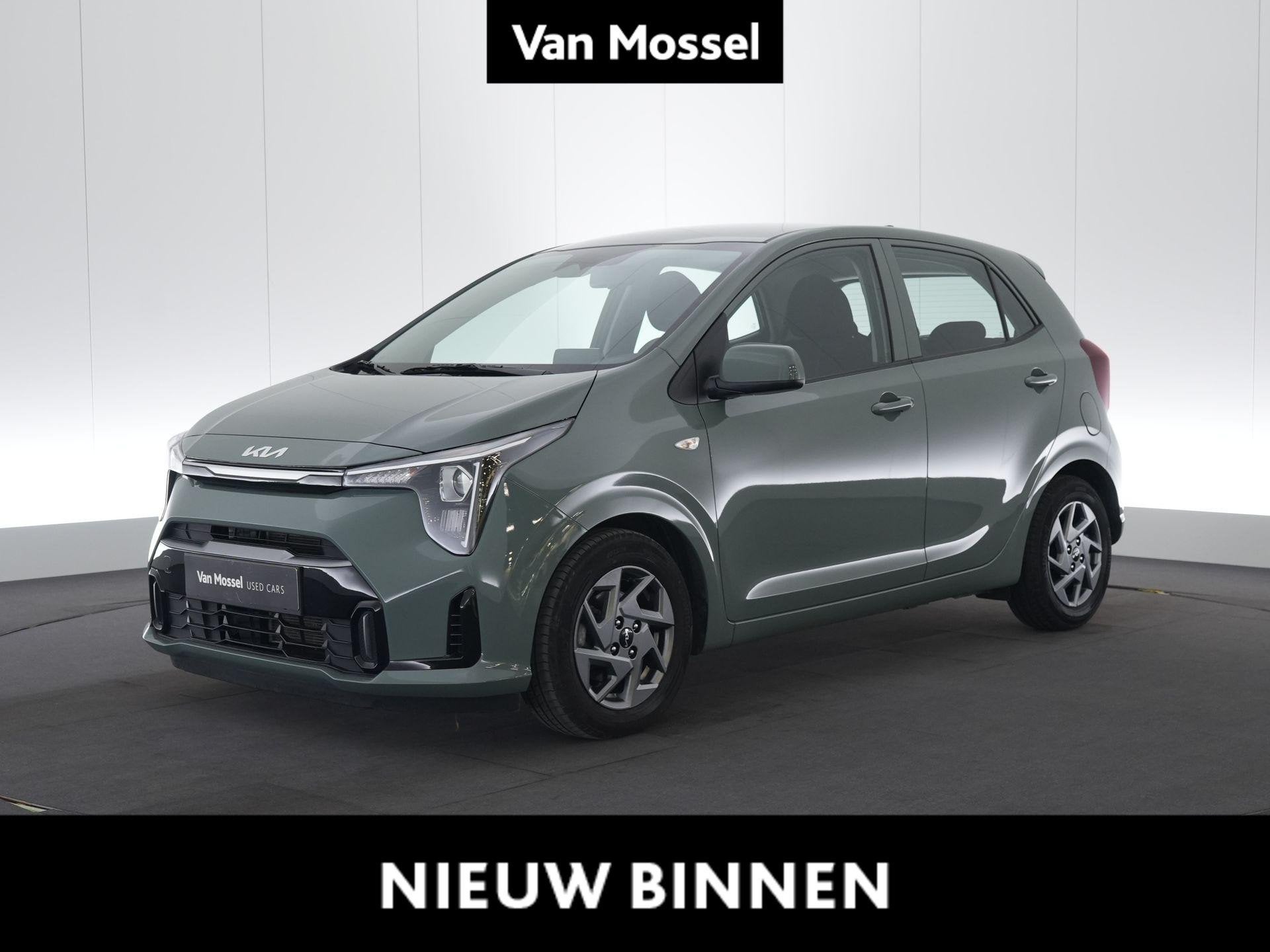 KIA Picanto 1.0 MPI 63 Pulse AMT, Auto's, Stof, Gebruikt, Zwart, 46 kW