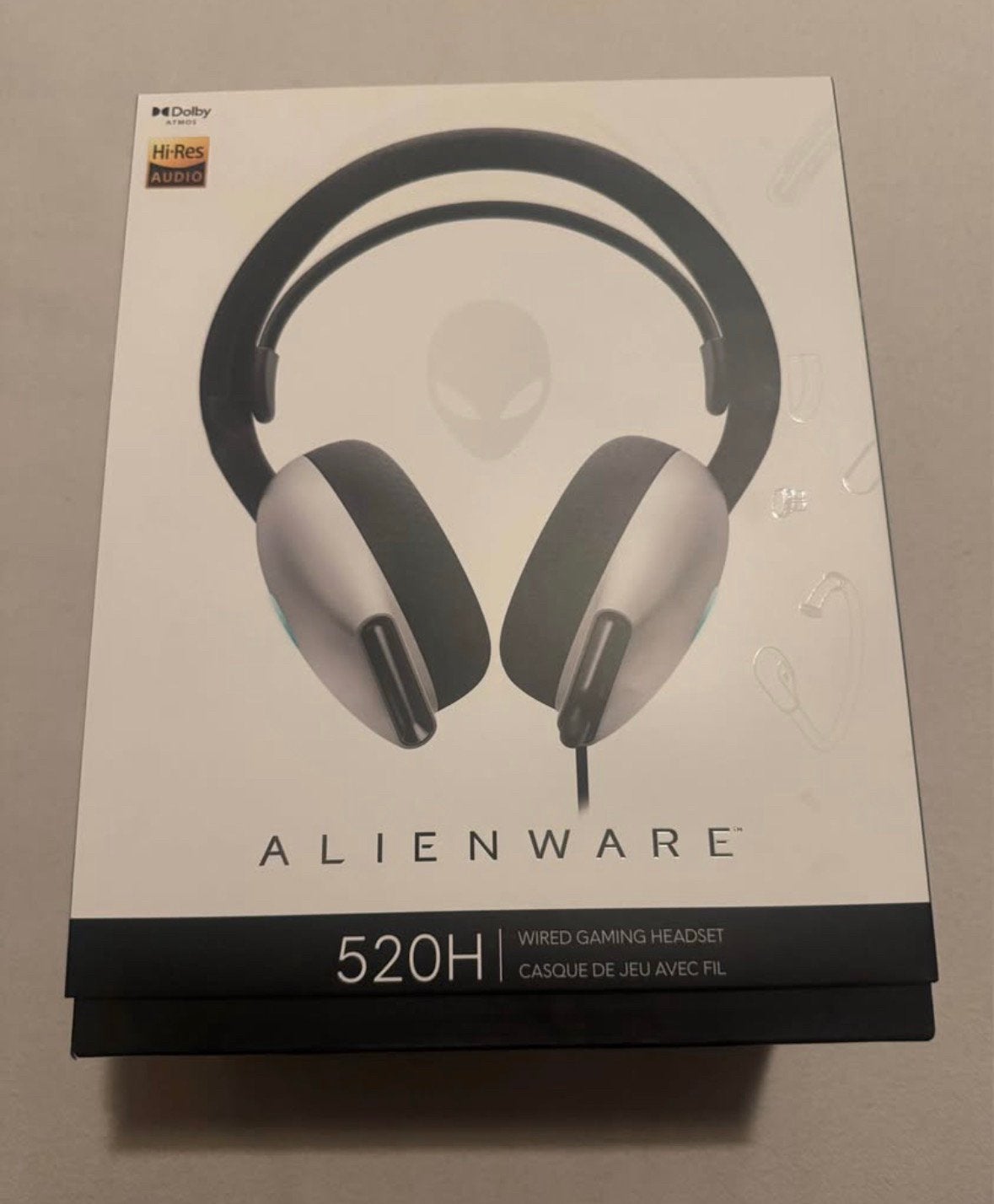 Alienware headset, Computers en Software, Ophalen of Verzenden, Zo goed als nieuw