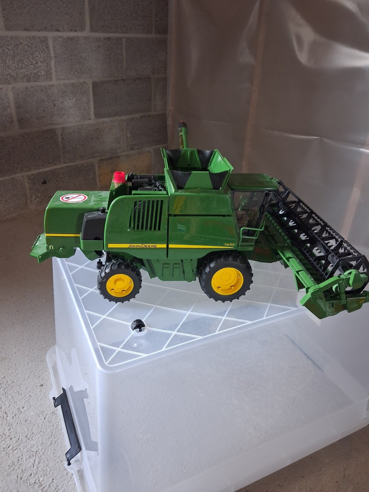 moissonneuse john deere,  bruder, Ophalen