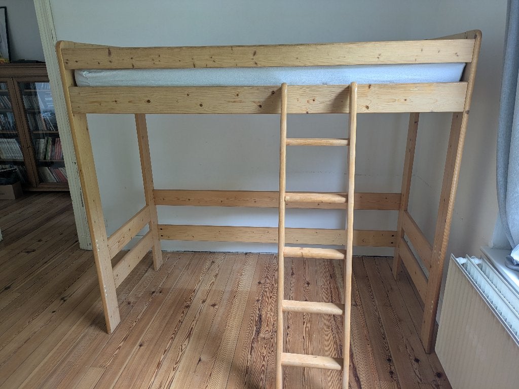 Lit en hauteur, Enfants & Bébés, Chambre d'enfant | Lits superposés & Lits mezzanines, Enlèvement, Utilisé, Lit mezzanine
