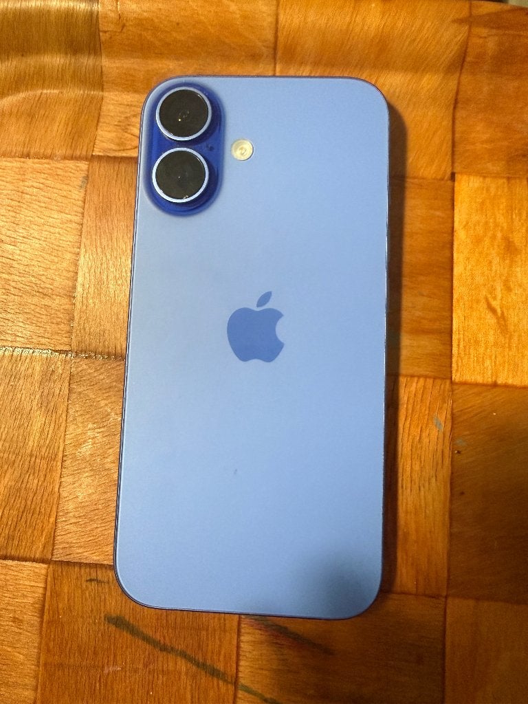 iPhone 16 bleu, 128 GB, IPhone 16, Comme neuf, Enlèvement