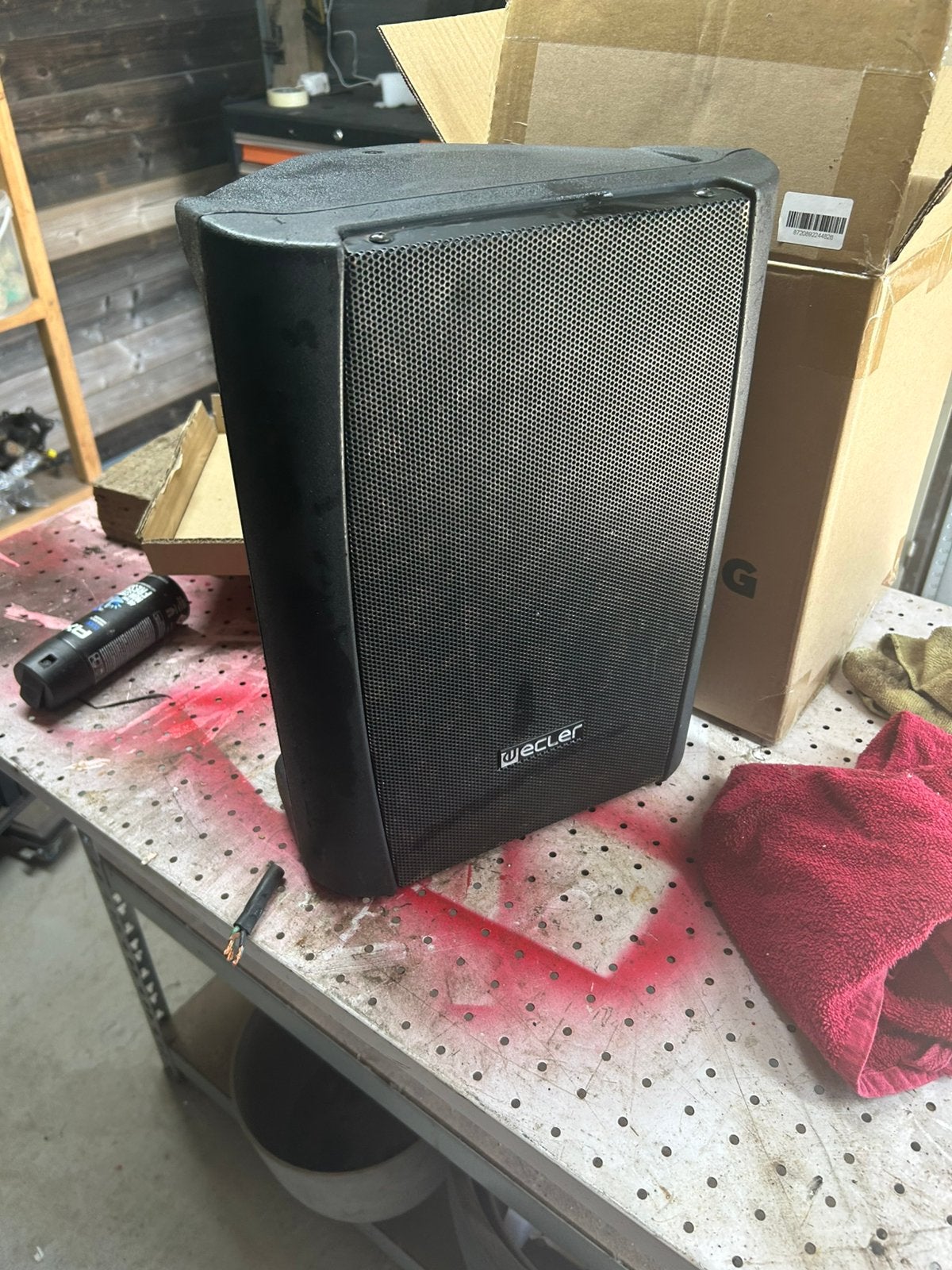 Actieve speaker/ monitor, Audio, Tv en Foto, Luidsprekerboxen, Ophalen of Verzenden, Gebruikt, 150 watt of meer, Stereo speakers