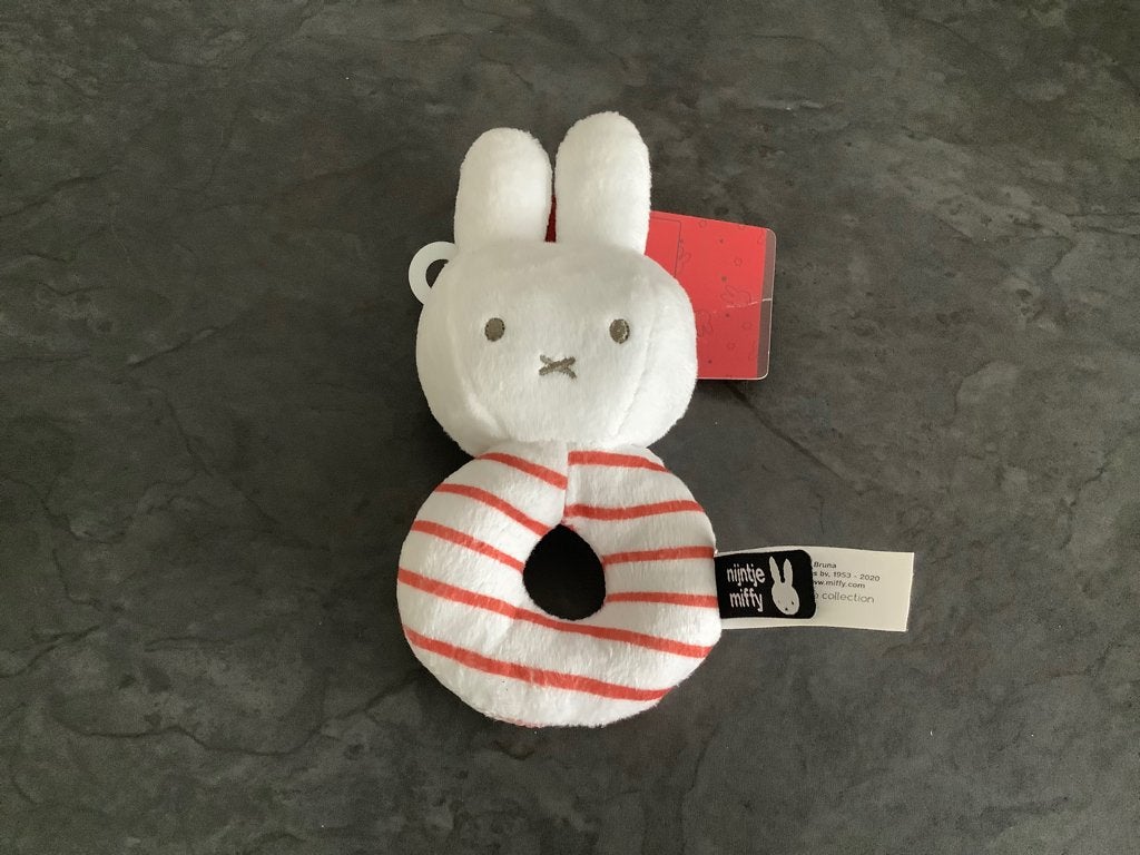 Nijntje pluche rammelaar (Nieuw), Kinderen en Baby's, Ophalen of Verzenden, Nieuw, Rammelaar