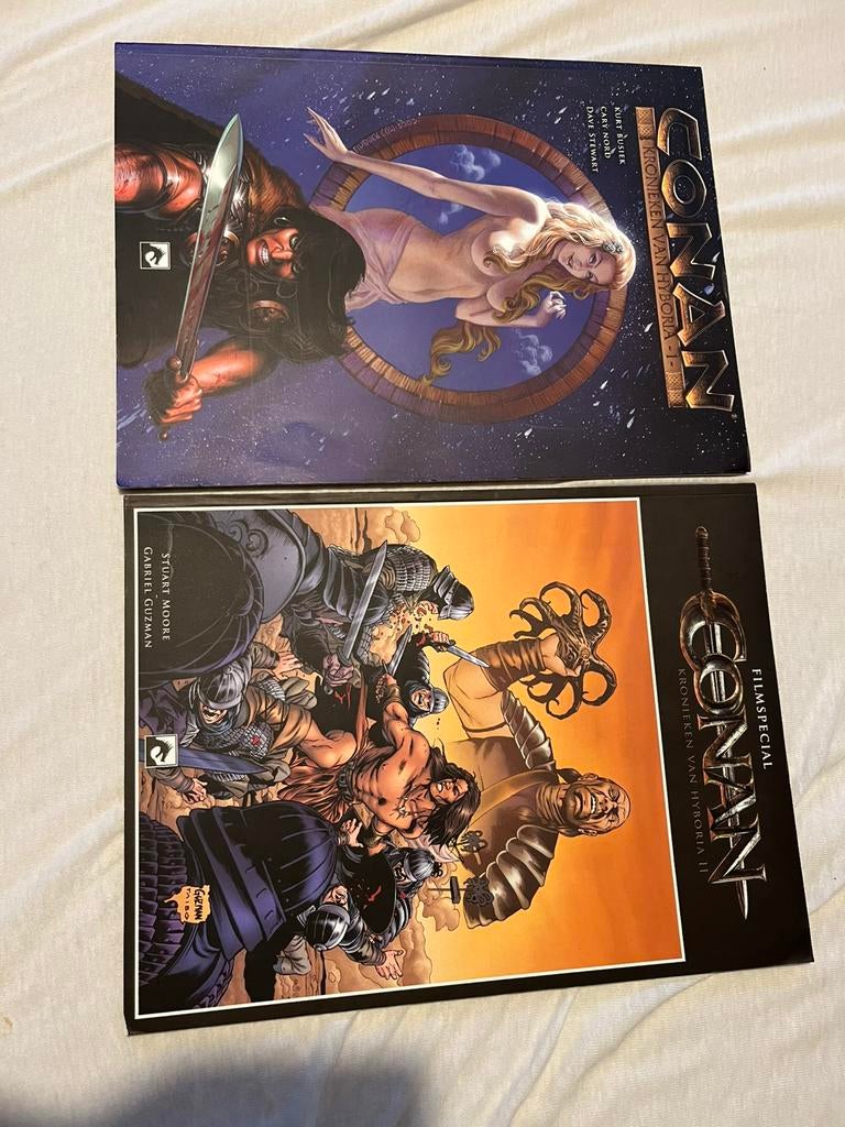 Conan kronieken van Hyboria deel 1 en 2, Boeken, Stripverhalen, Ophalen of Verzenden, Zo goed als nieuw