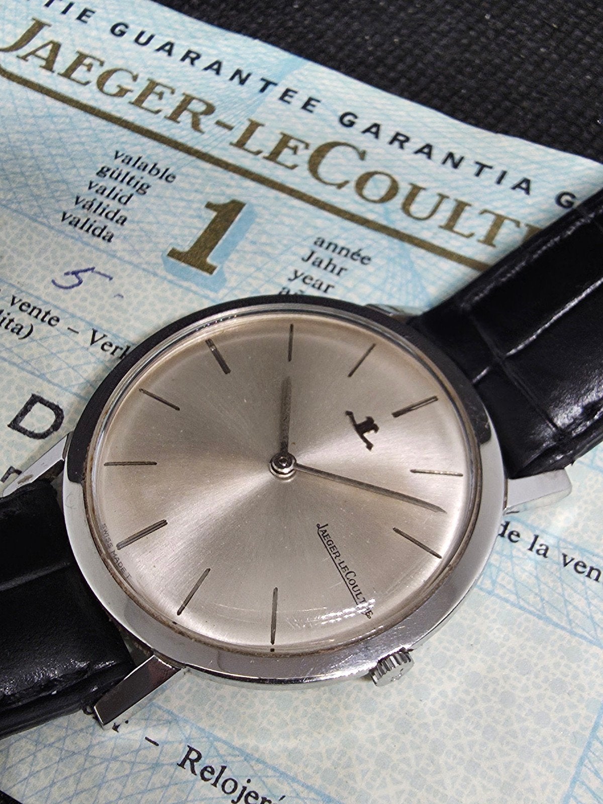 montre Jaeger-leCoultre, Enlèvement ou Envoi, Acier