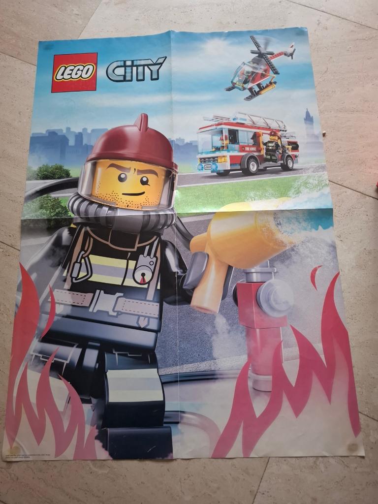 Lego poster city 680 x 480, Lego, Overige typen, Ophalen of Verzenden, City