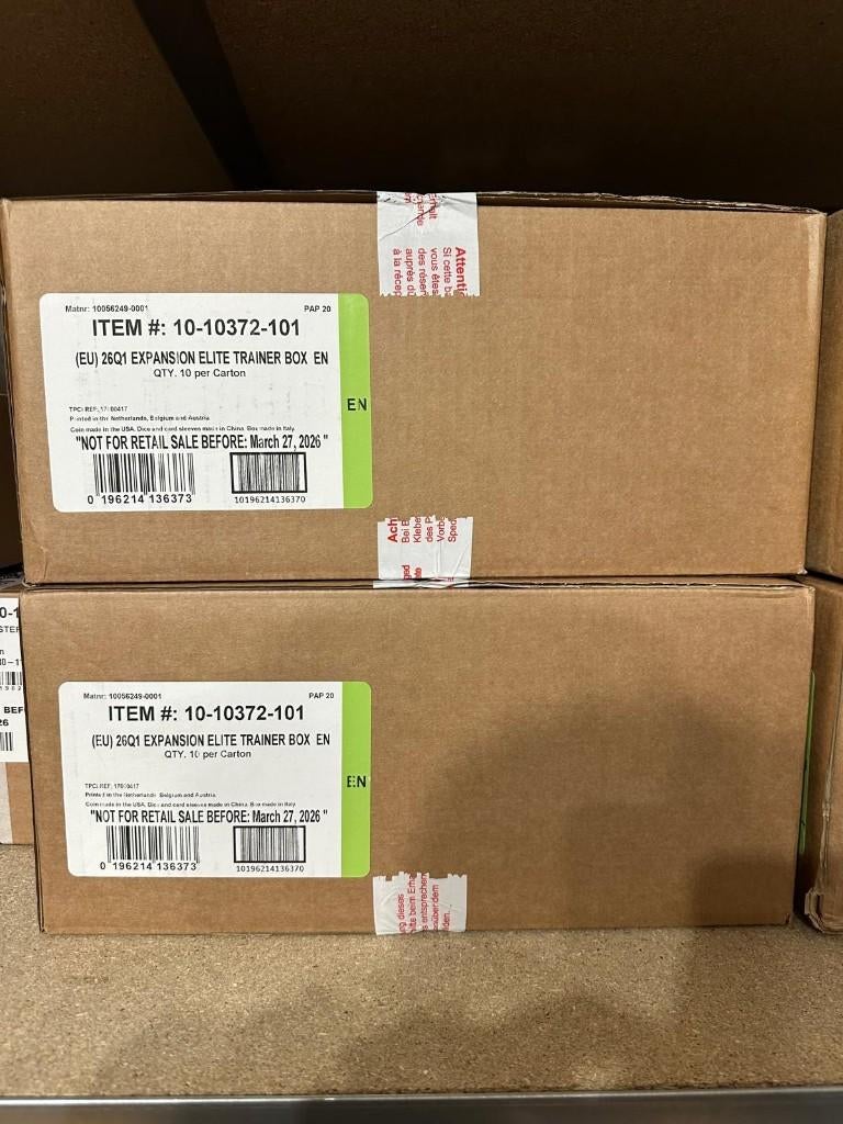 Case Perfect Order Elite Trainer Boxen - Pokémon, Enlèvement, Neuf, Booster box, Foil