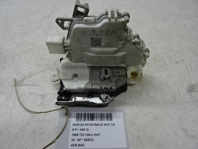 PORTIERSLOT LINKS VOOR Audi A5 Sportback (8TA) (8J1837015E), Audi, Audi AG, Gebruikt, Auto-Union-Straße  1,
85057  Ingolstadt, DE