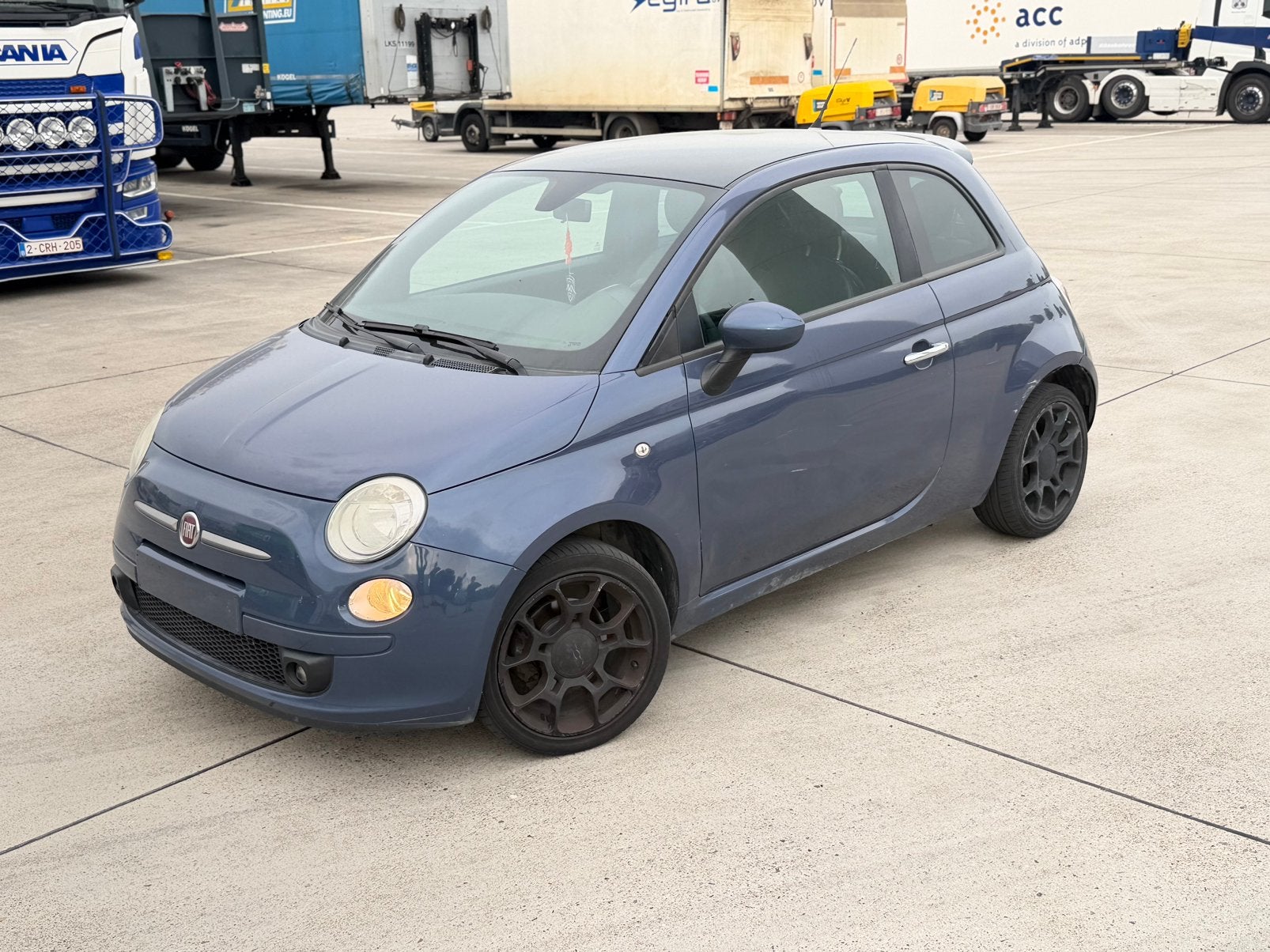 Fiat 500 1.0i  164000 km 2012 euro 5 start rijdt heel goed, Auto's, Fiat, Overige kleuren, Leder, Overige kleuren, Handgeschakeld