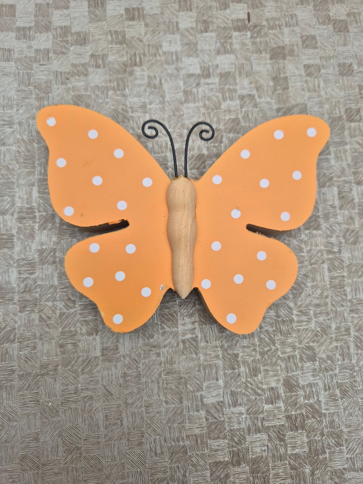 Mooie oranje decoratie vlinder, Enfants & Bébés, Accessoires de mode pour enfants, Enlèvement ou Envoi, Orange