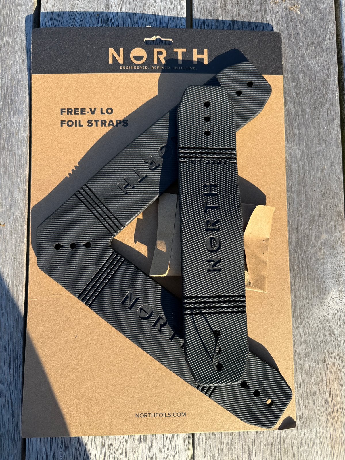 North free V lo footstraps, Watersport en Boten, Wingsurfen, Ophalen, Zo goed als nieuw
