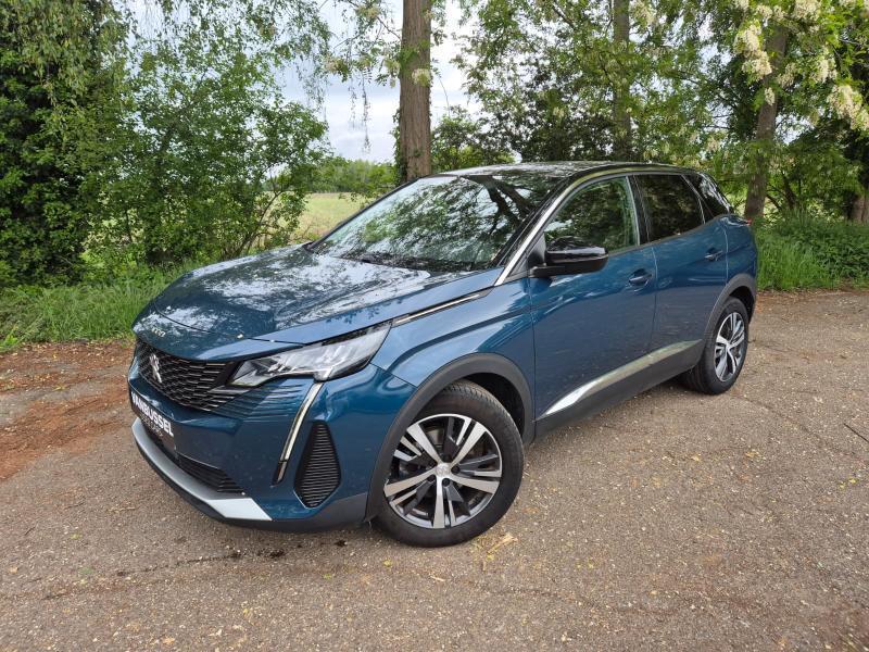 Peugeot 3008 II Allure Pack, Auto's, Peugeot, Start-stop-systeem, 1199 cc, Blauw, Bedrijf