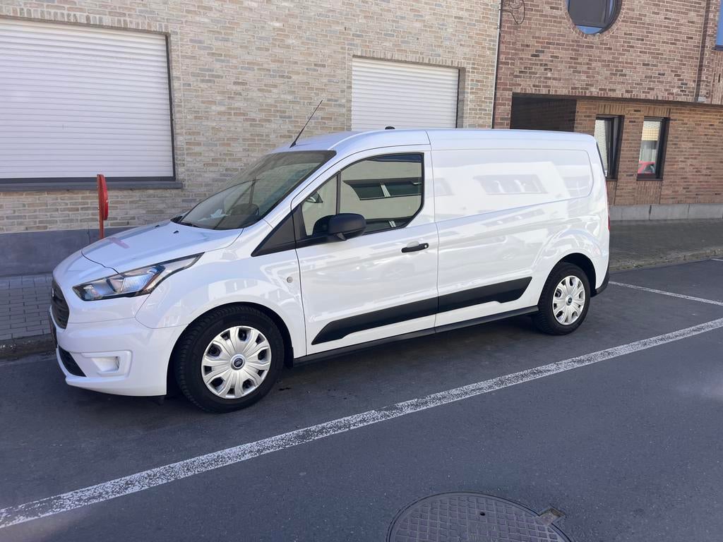 Ford transit  connect btw voertuig, Auto's, Stof, Parkeersensor, 4 cilinders, Wit