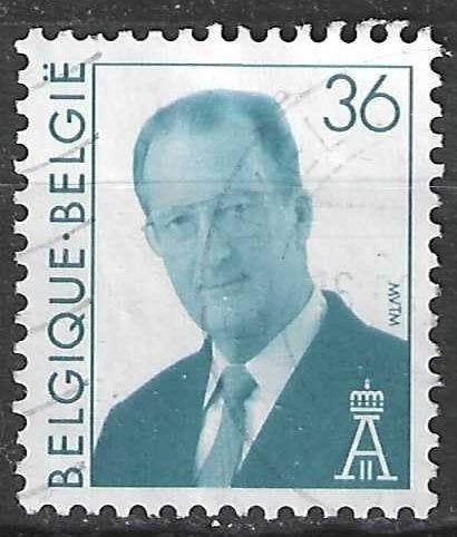Belgique 1997 - Yvert 2686 /OBP 2691 - Roi Albert II - (ST), Envoi, Affranchi, Oblitéré, Maison royale