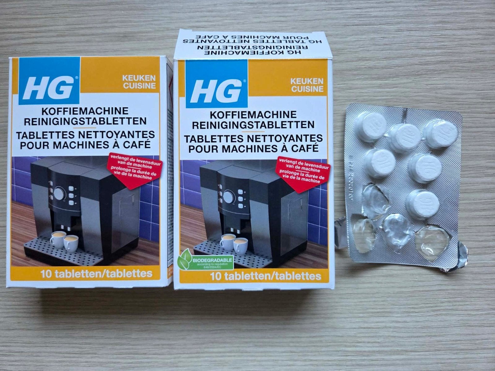 HG reinigingstabletten voor koffiemachine, Elektronische apparatuur, Ophalen