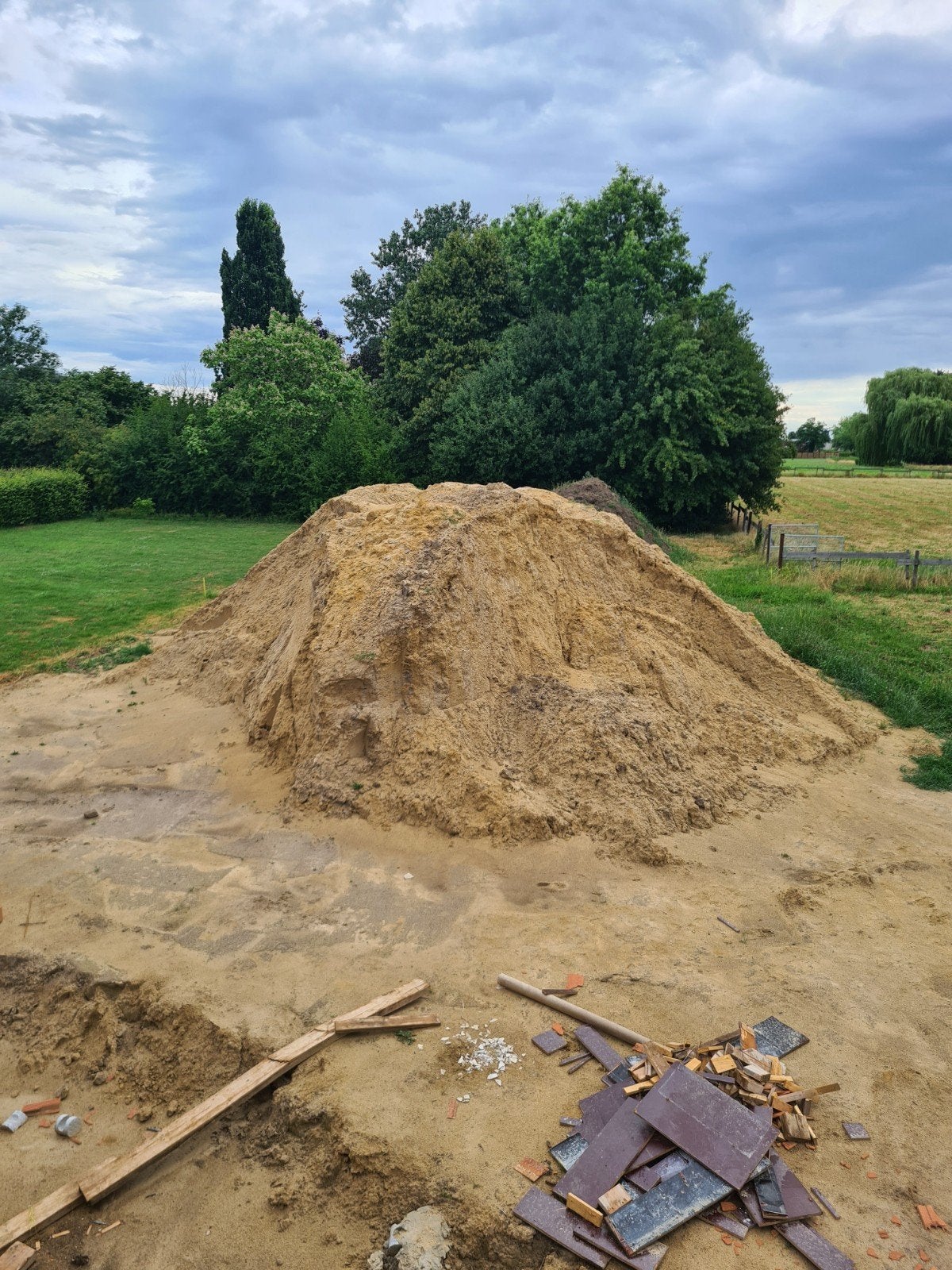 Gratis aanvulgrond, Tuin en Terras, Ophalen