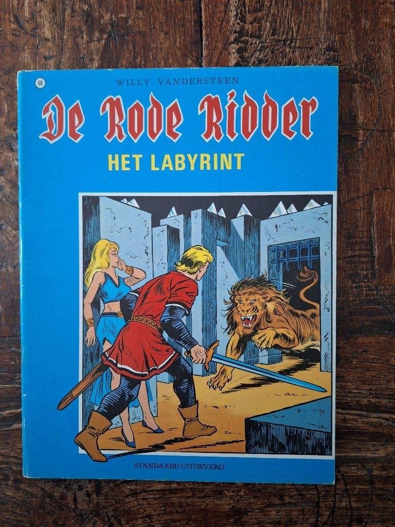 de rode ridder 68: het labyrint, Eén stripboek, Ophalen of Verzenden, Gelezen