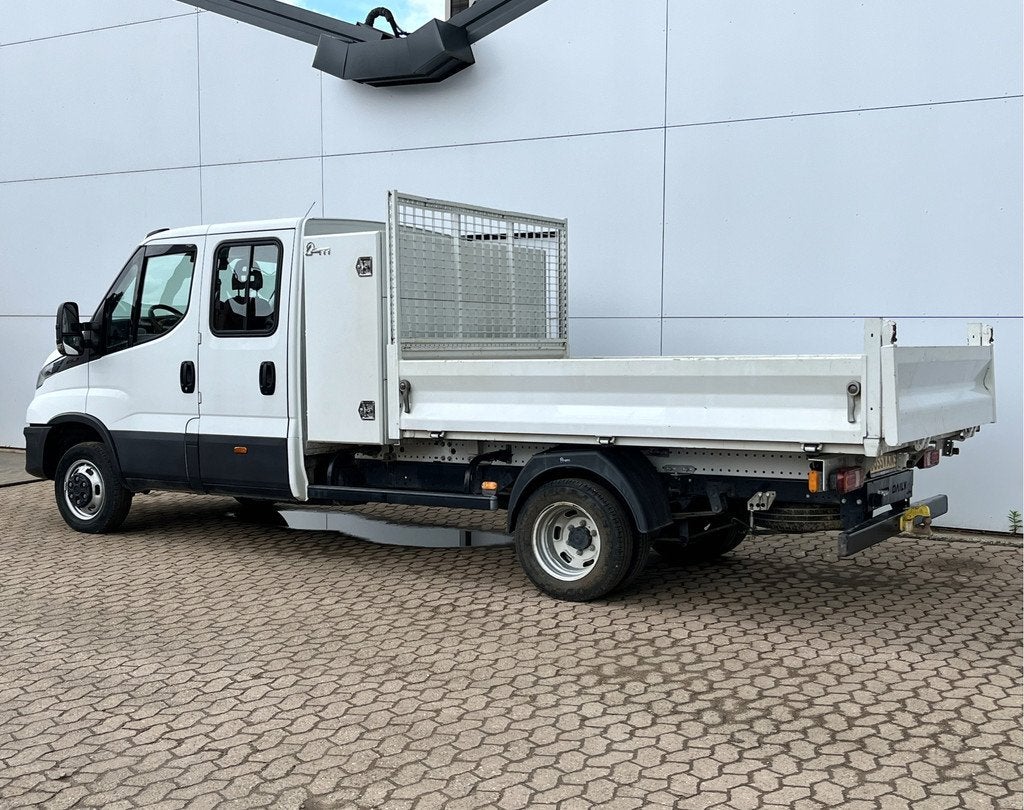 Iveco Daily 35C16 3.0 Kipper Dubbele Cabine Dubbellucht 3,5t, Auto's, Bestelwagens en Lichte vracht, 4 deurs, Zwart, 4 cilinders