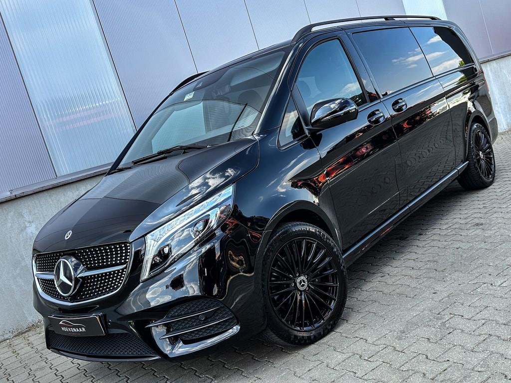 Mercedes-Benz V-Klasse 300d 4-MATIC Extra Lang L3 AMG Full A, Cuir, Entreprise, Noir, Mercedes-Benz