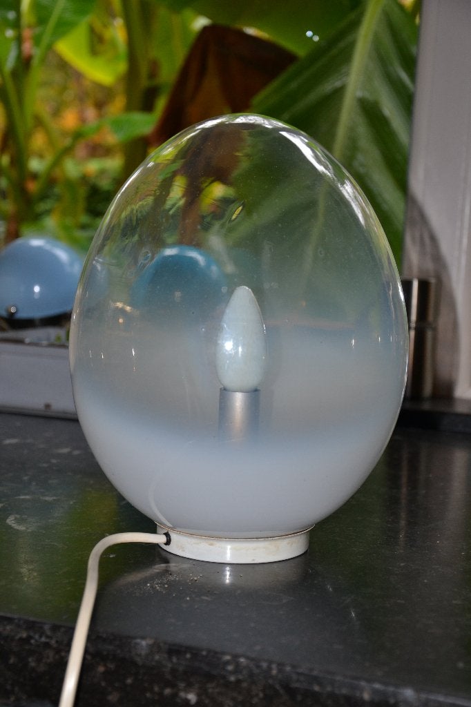 lamp uit de jaren 70' ei, Antiek en Kunst, Ophalen