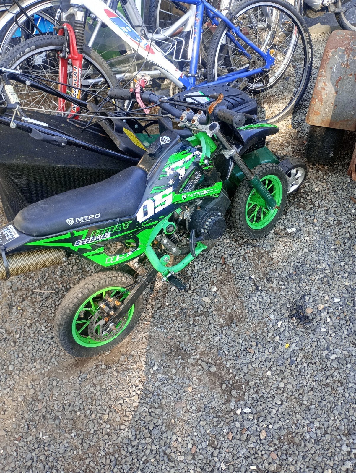minicrossbike te koop, Fietsen en Brommers, Ophalen