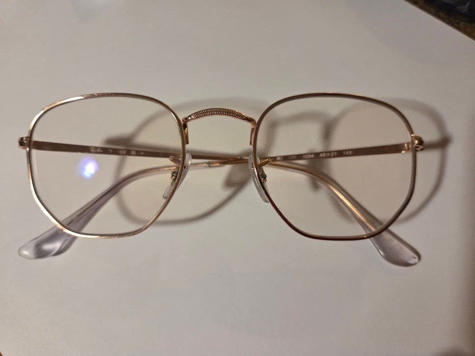 RAY-BAN Hexagonal RX 6448., Ophalen of Verzenden, Zo goed als nieuw, Ray-Ban