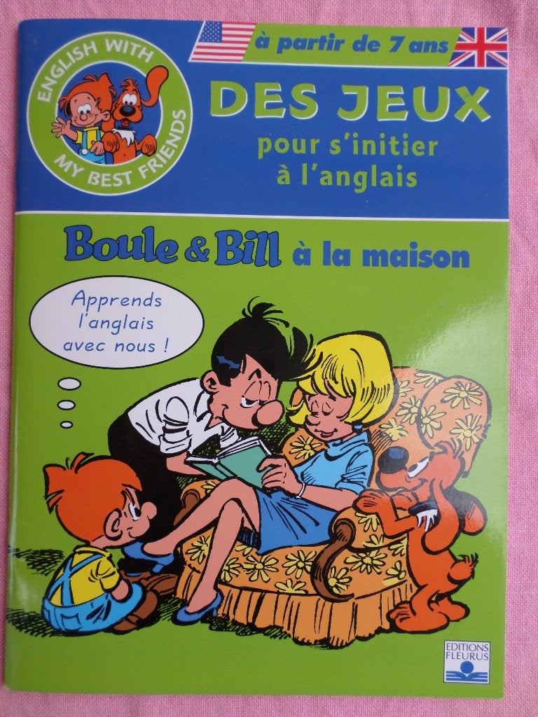 Boule and Bill Activiteitenboek - Spelletjes - Engels leren, Boeken, Eén stripboek, Ophalen of Verzenden, Gelezen, Roba