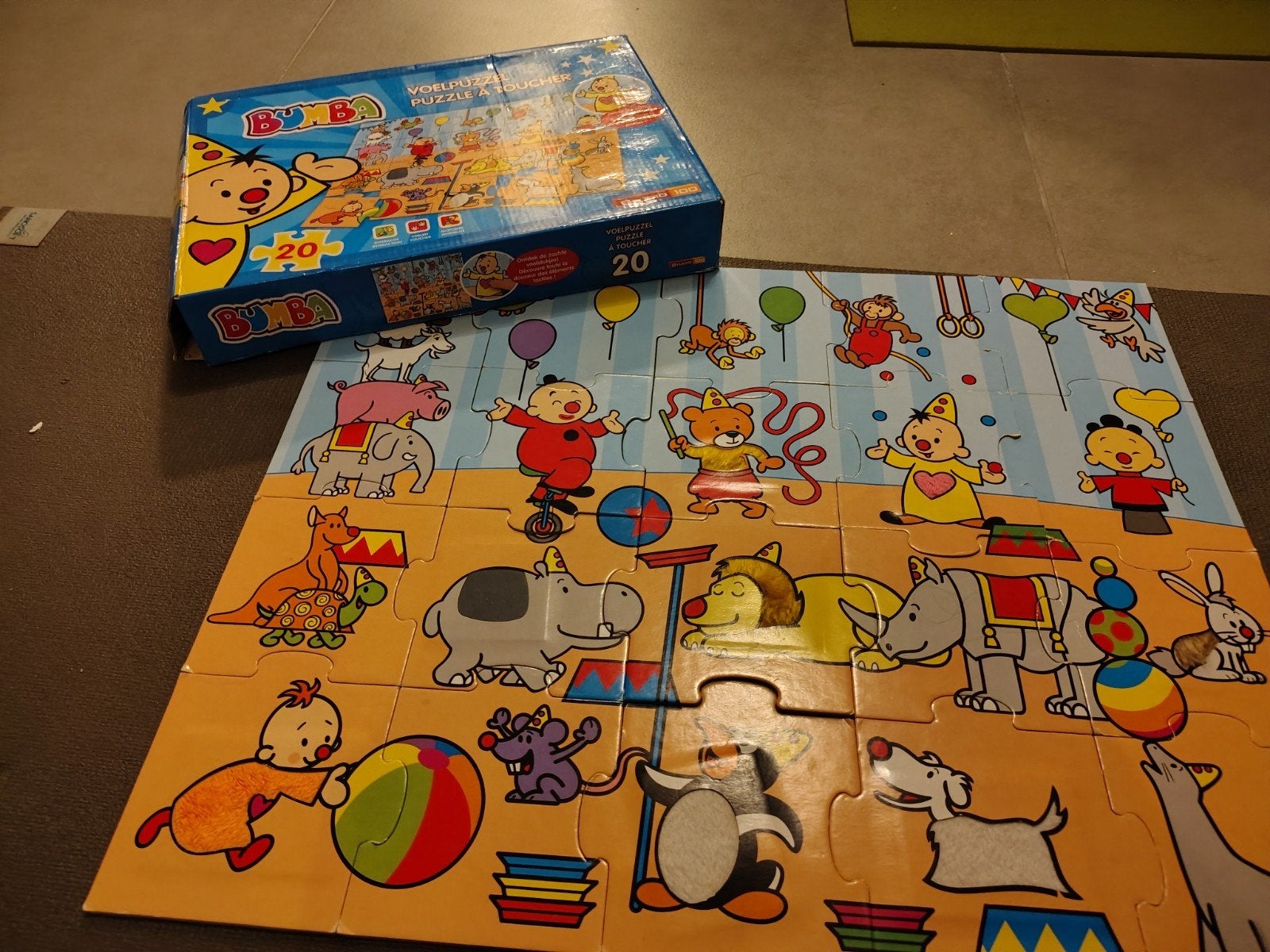 Bumba puzzel 20 stukjes, Ophalen