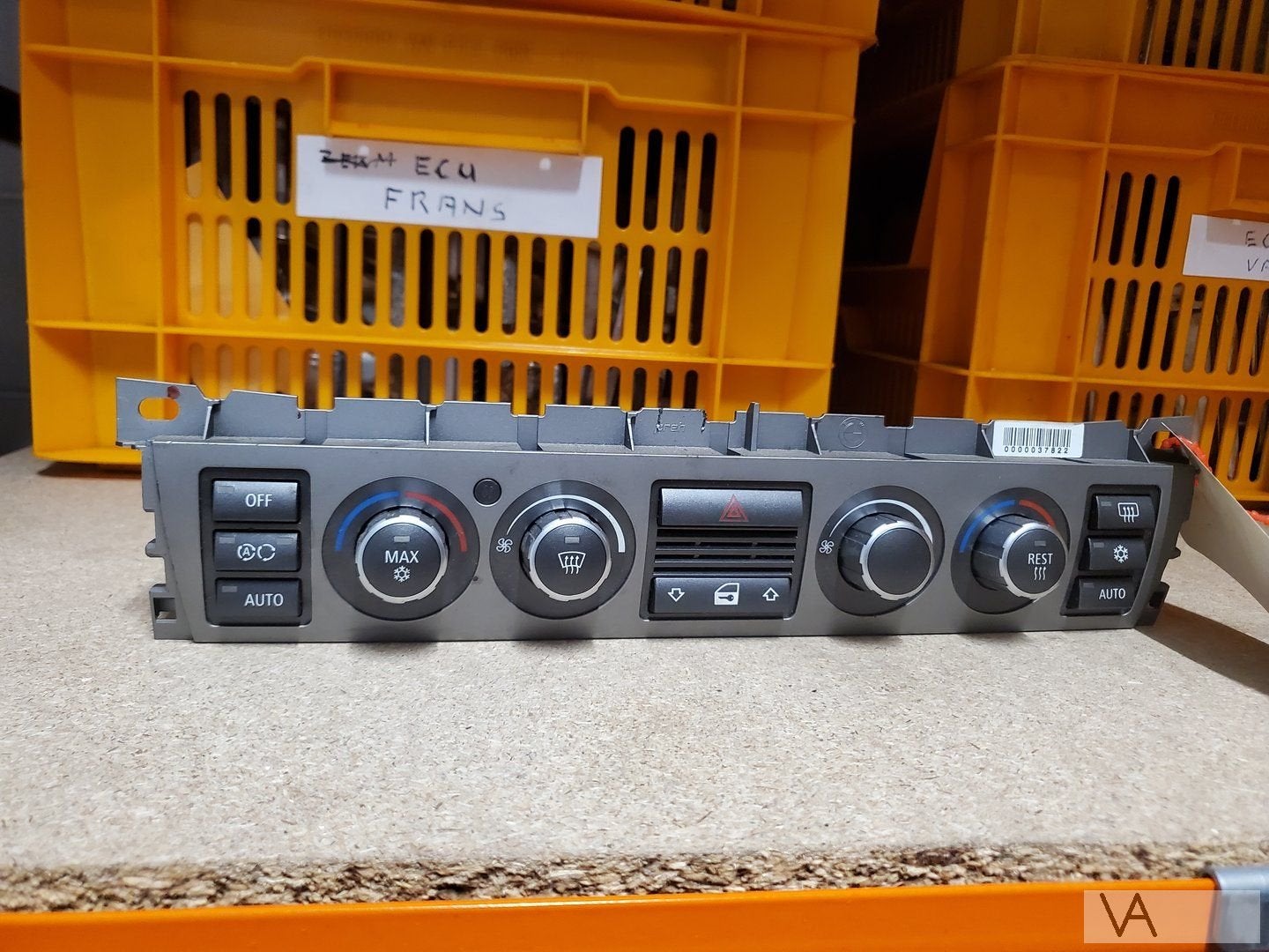 BMW 7 serie E65 E66 2002 -2009 kachel bediening paneel clima, Gebruikt, -, -, Ophalen of Verzenden