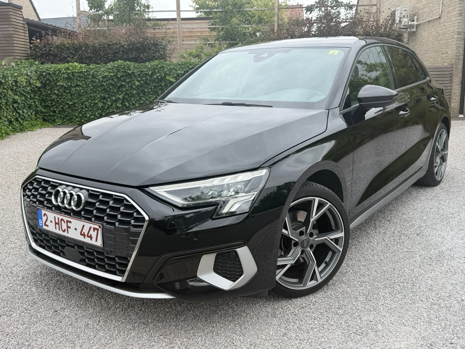 Audi A3 Sportback 3.5 TFSI HEV 150 ch, Autos, Audi, Entreprise, A3, Hybride Électrique/Essence, Euro 6, Automatique, Noir, Enlèvement