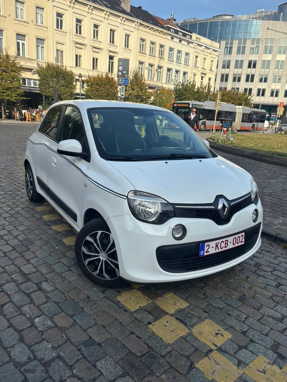 Renault twingo 3 1.0i 121.00 km euro 6B, Autos, Commande vocale, Euro 6, Noir, 5 portes