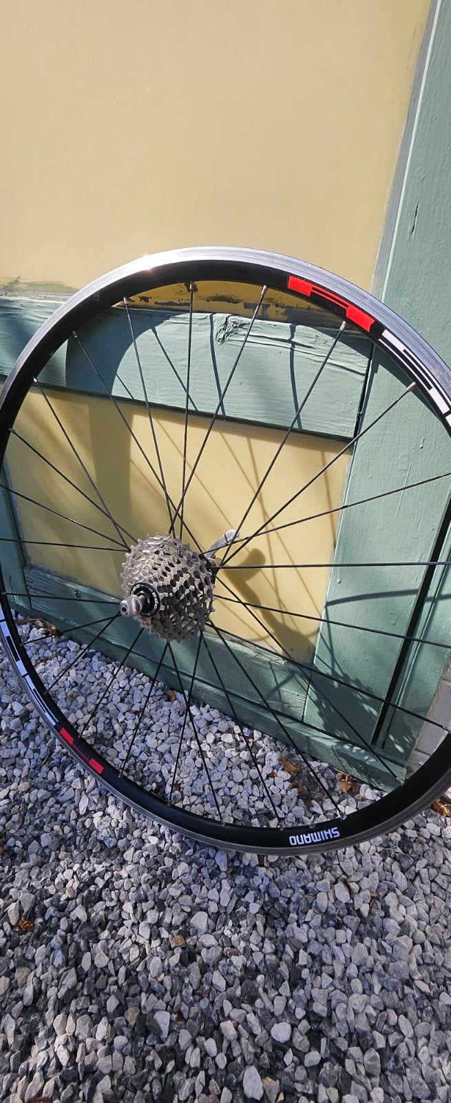 Shimano 28 inch Racefiets Achterwiel (Velgrem) – Incl. Casse, Ophalen of Verzenden, Racefiets, Wiel