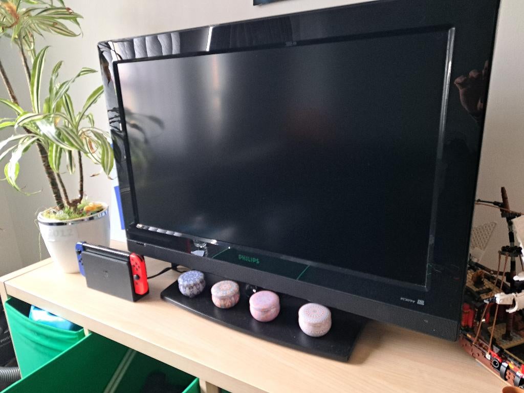 Philips LCD HD tv, Ophalen, Philips, Gebruikt, 80 tot 100 cm