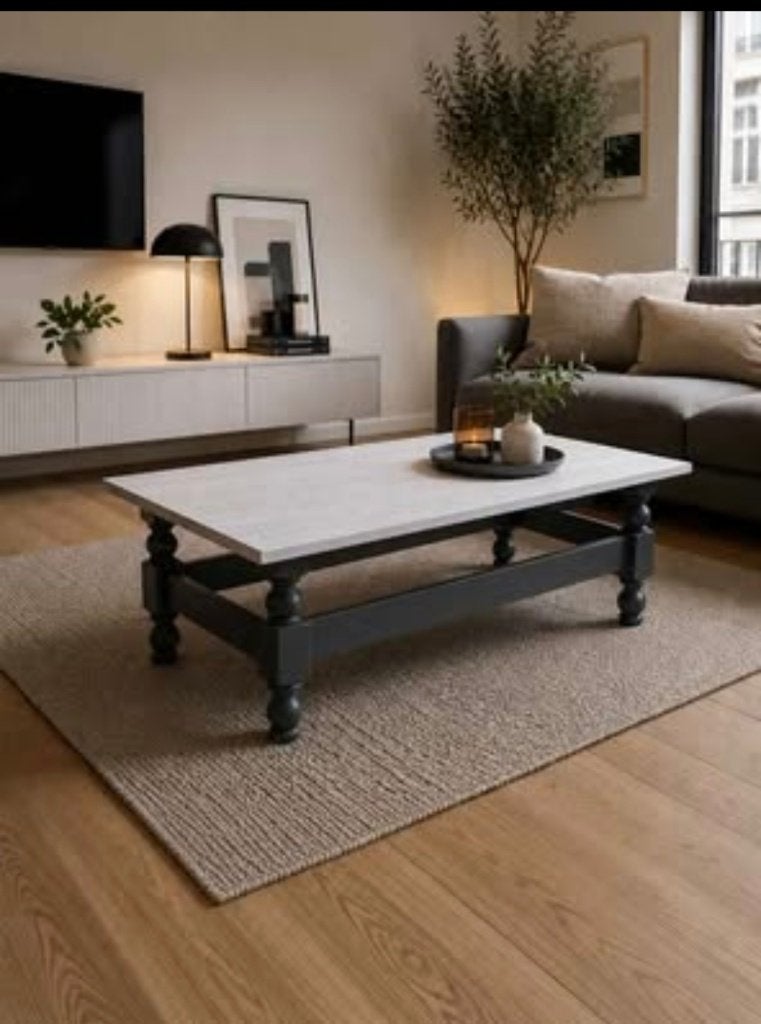 Table basse bois massif( prix symbolique ), Huis en Inrichting, Ophalen, 100 tot 150 cm, 50 tot 100 cm, Zo goed als nieuw