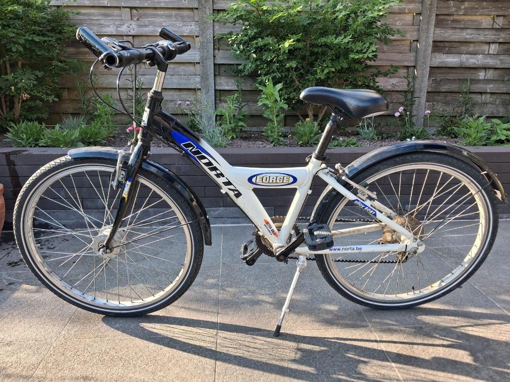 kinderfiets 24 inch (7-11 jaar) Norta, Fietsen en Brommers, Fietsen | Kinderfietsjes, Ophalen, 20 inch of meer, Velgrem, Zo goed als nieuw
