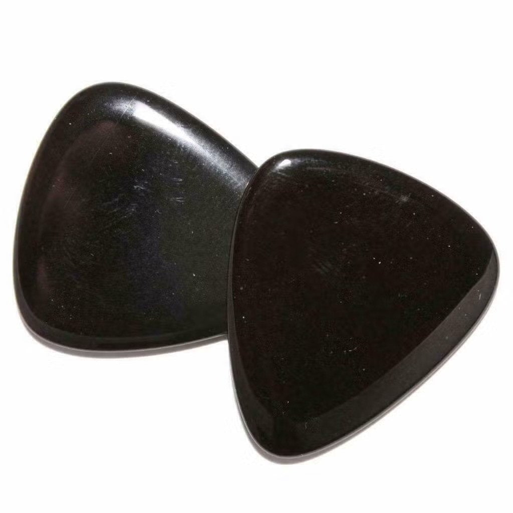 Zwarte Agaat minerale plectrum handgemaakt, Musique & Instruments, Enlèvement ou Envoi, Neuf, Guitare acoustique