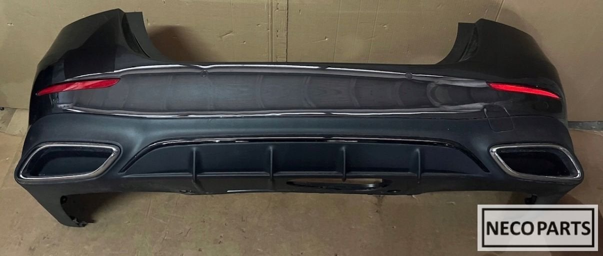 BUMPER MERCEDES E KLASSE W214 AMG ACHTERBUMPER COMPLEET, Arrière, Haillon arrière, Utilisé, -