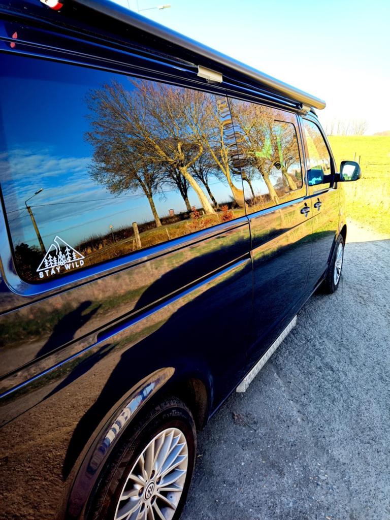 Camping-car VW T5 4-motion DSG 2 personnes, Autos, Camionnettes & Utilitaires, Achat, Auvent, Diesel, Particulier