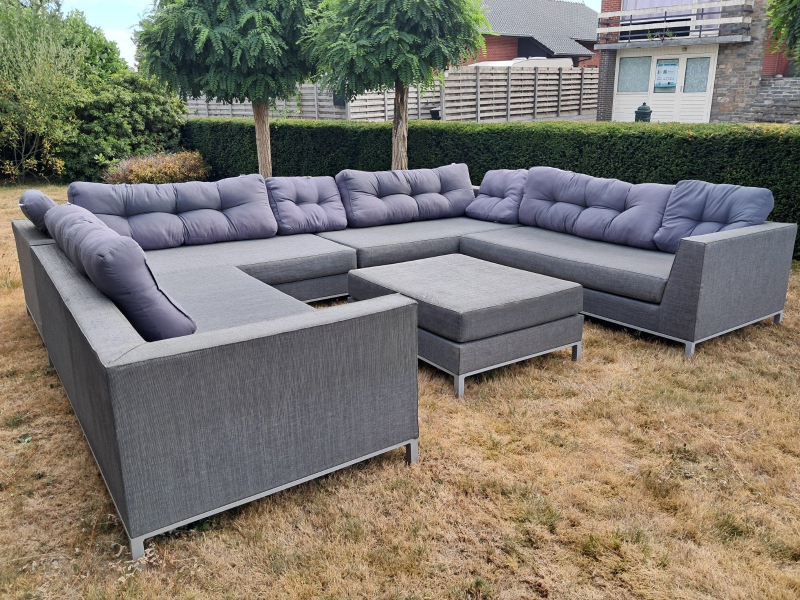 Moderne loungeset van Exotan, Ophalen, Gebruikt, Aluminium, 8 zitplaatsen