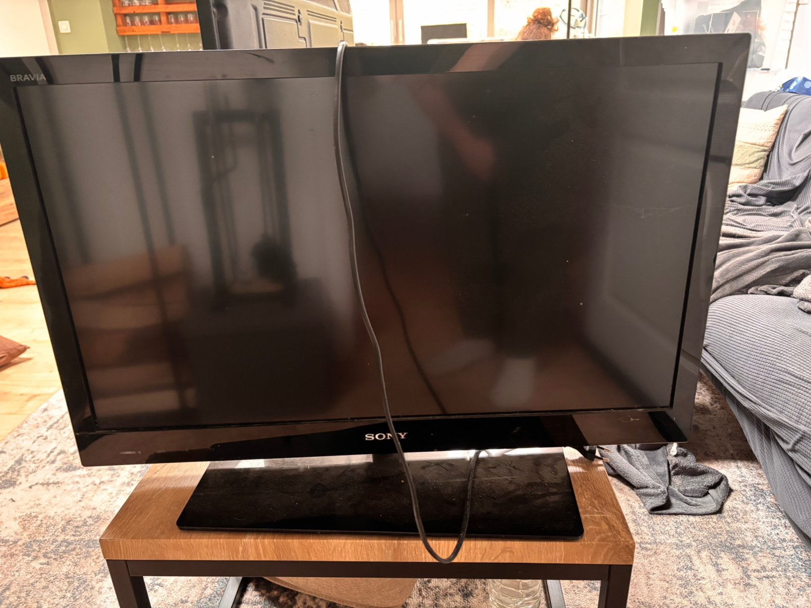 Sony tv, Ophalen, Gebruikt, 50 Hz, LCD