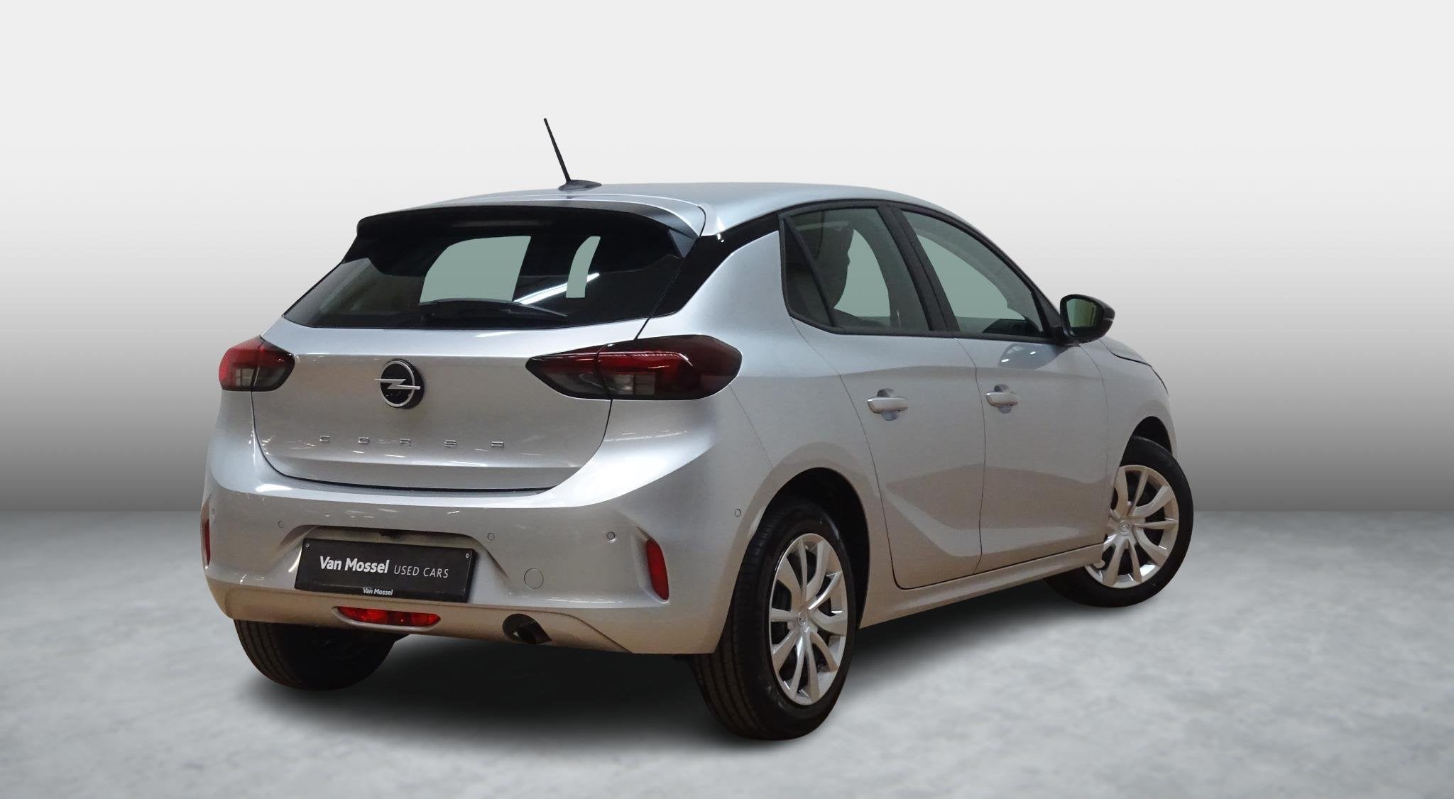 Opel Corsa 1.2 55kW S/S, Voorwielaandrijving, https://public.car-pass.be/vhr/1324e5cc-a1e7-4e1c-bd7d-5b0ea9399fc5, Stof, Zwart