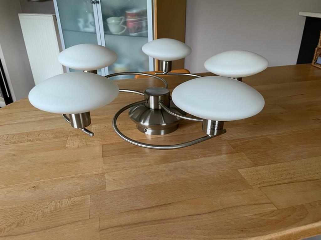 Luminaire plafonnier, Enlèvement, Utilisé, Verre