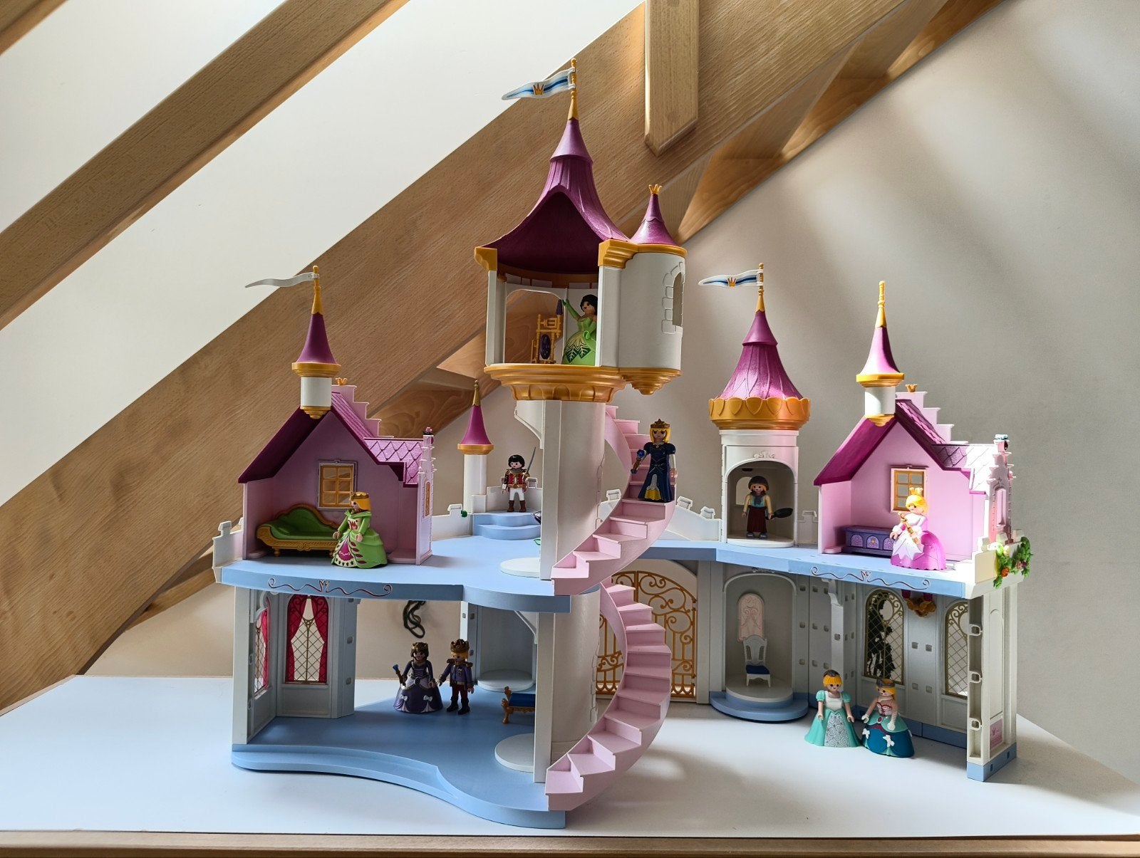 château de princesse Playmobil, Fantasy, Utilisé, Château/Fort, Kit complet