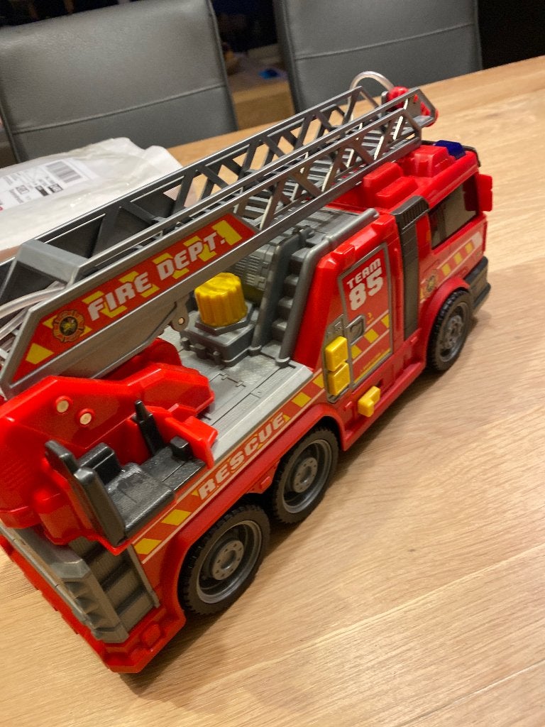 Speelgoed brandweerwagen, Collections, Enlèvement, Utilisé