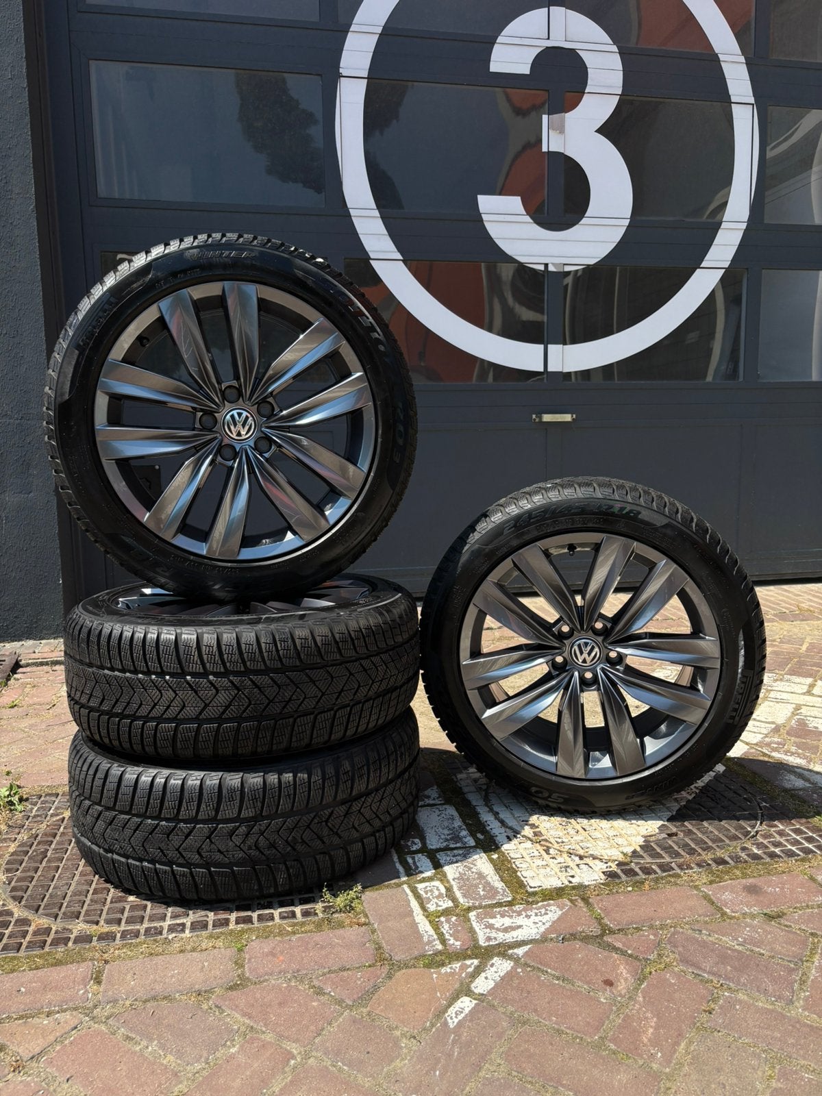 ❄️ 18” Volkswagen Passat/Arteon R Line “Almere” velgen NIEUW, Ophalen, 18 inch, 245 mm, Banden en Velgen