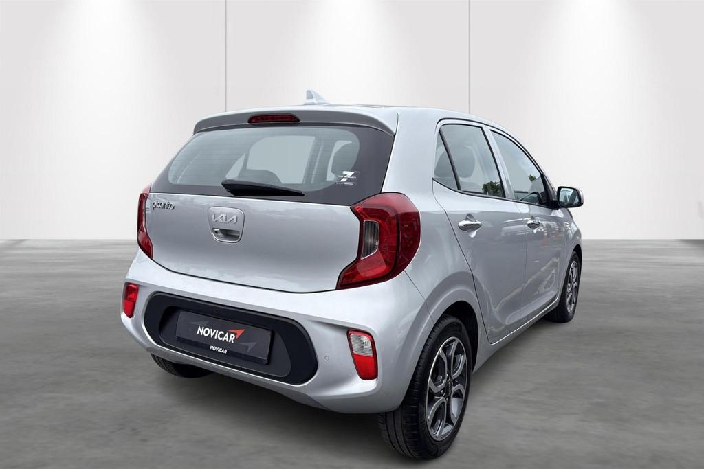 Kia Picanto 1.0 MPI Pulse + CAMERA - GPS - CARPLAY, Auto's, Kia, Voorwielaandrijving, Stof, Gebruikt, Overige kleuren